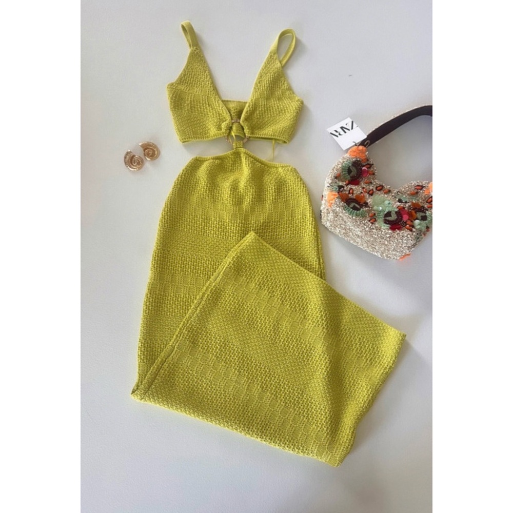 Zara midi dress open back - Picture 4 of 8